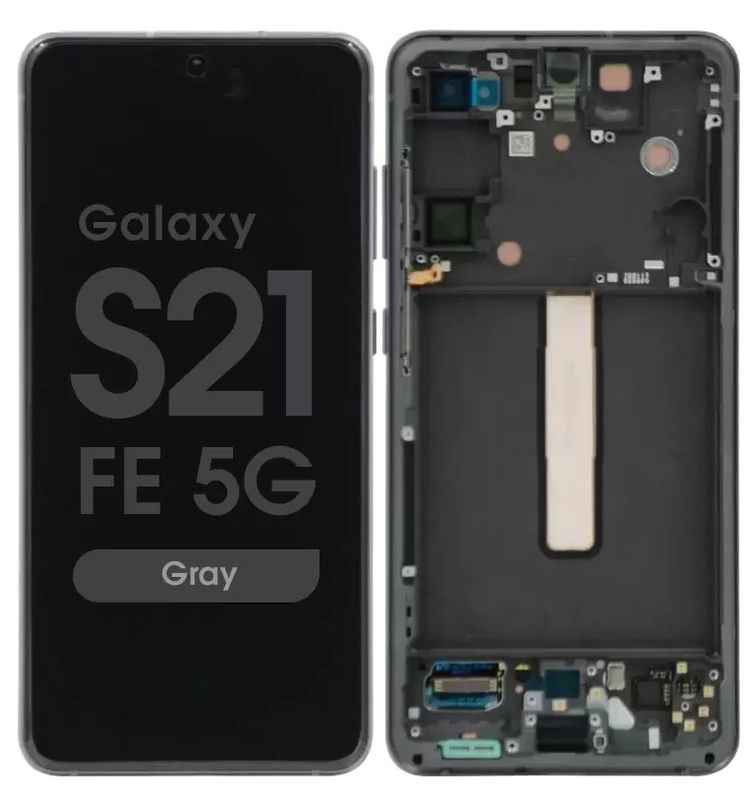 SAMSUNG S21FE SOFT OLED WITH FRAME GRAPHITE