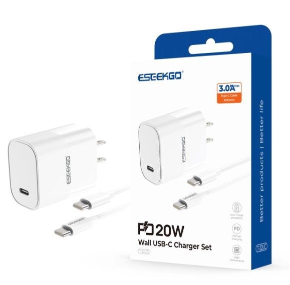 ESEEKGO brand T-22UC charging head set Type-C TO C