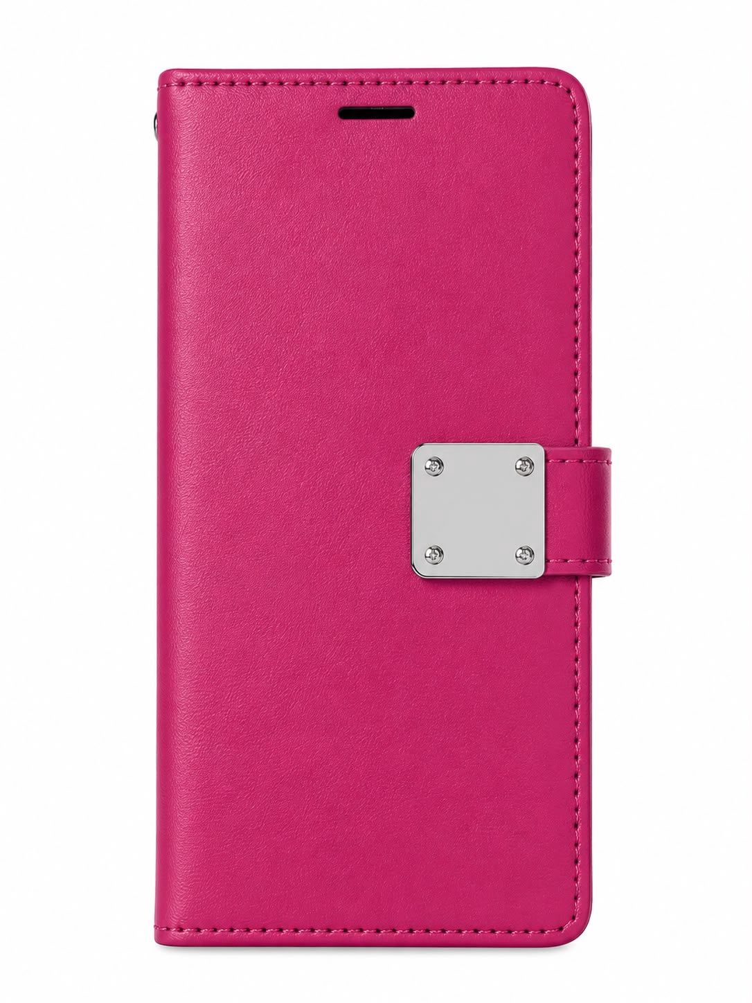 Wallet ID Card Holder for iPhone 17e/16e/SE4- Hot Pink
