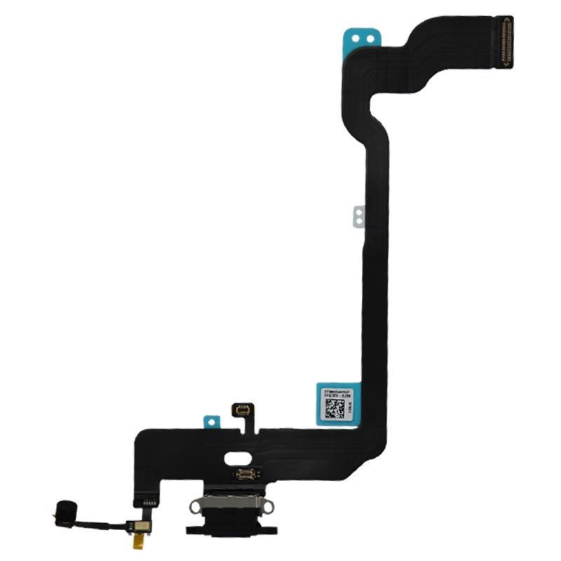 Charging Port Flex Cable Compatible For iPhone XS (Aftermarket) (Space Gray)