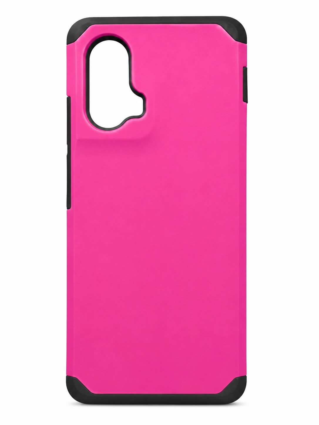 Tough Strong Hybrid (Magnet Mount Friendly) Case Cover for Motorola Moto Edge 5G 2024 - Hot Pink