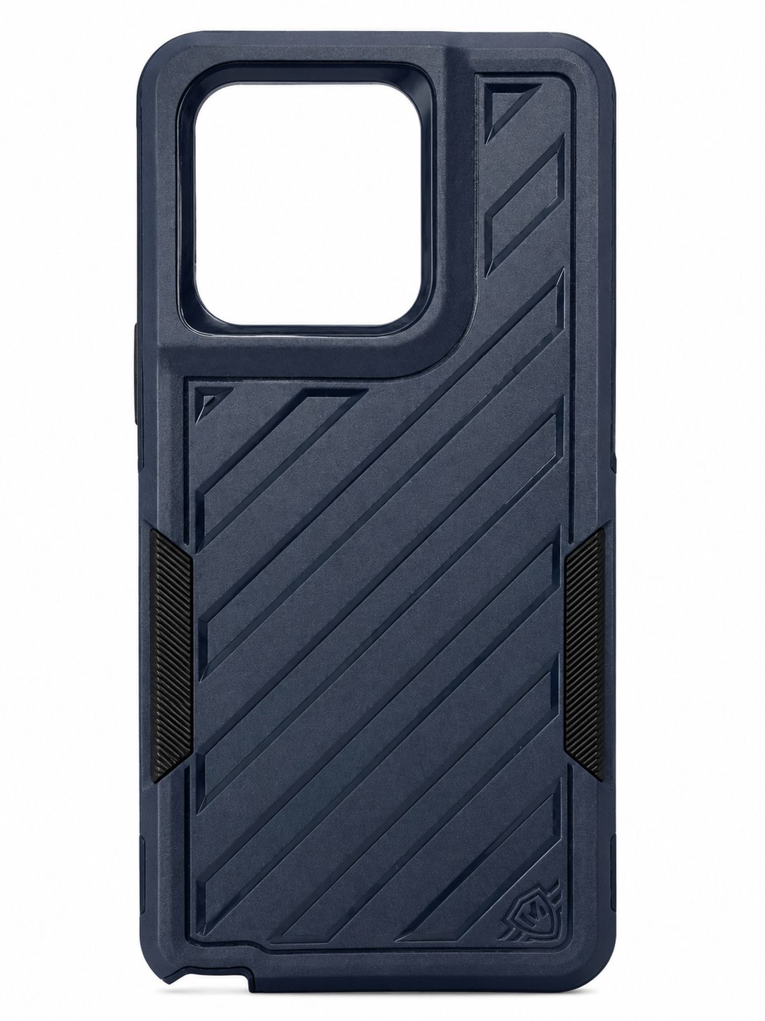 METKASE Noble Lined Shockproof Dual Layer Hybrid Case for Moto G Stylus 5G 2025- Blue/Black