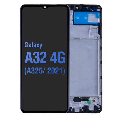 SAMSUNG A32 4G LCD WITH FRAME BLACK