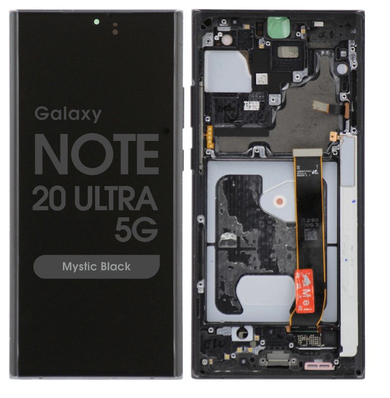Note 20 Ultra 5G (Black) With Frame, SOFT