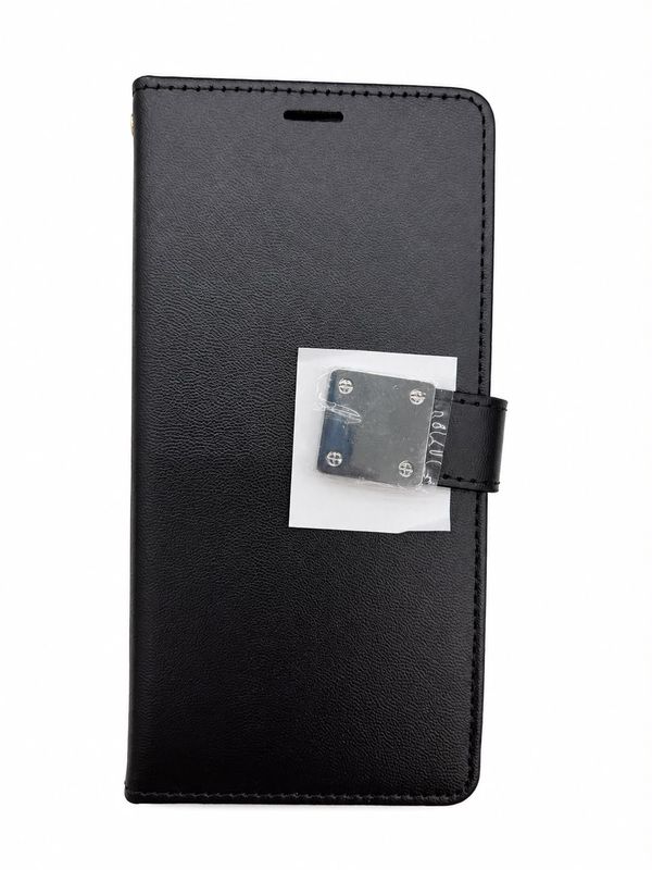 Wallet ID Card Holder Case Cover For Samsung Galaxy S22 Plus- Black