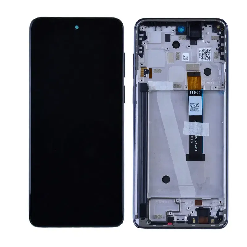 PH-LCD-MT-001243BU LCD Screen Digitizer Assembly Replacement with Frame for Motorola Moto G Stylus 4G (2023) XT2317 - Blue