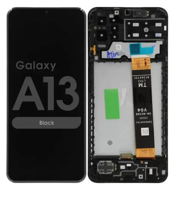 PH-LCD-SS-003373BK LCD Screen Digitizer Assembly With Frame for Samsung Galaxy A13 (2022) A135 - Black