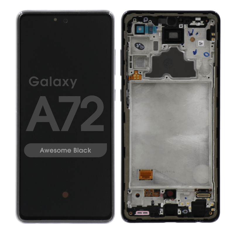 SAMSUNG A72 LCD WITH FRAME VOILET A725