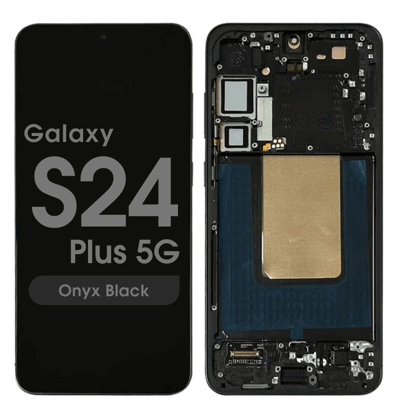 SAMSUNG S24 Plus 5G LCD (IS) WITH FRAME REF Black
