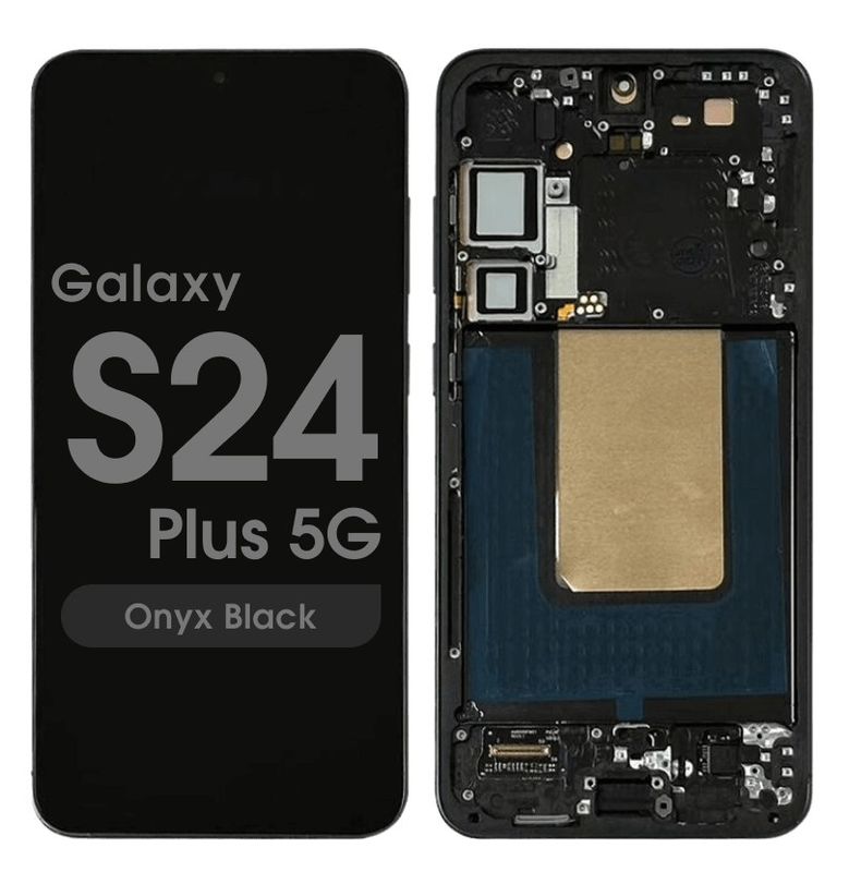SAMSUNG S24 Plus 5G LCD (IS) WITH FRAME REF Black