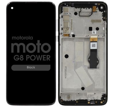 MOTO G8 POWER LCD WITH FRAME  (XT2041-4 / XT2041-6 / XT2041-7 / XT2041-DL)