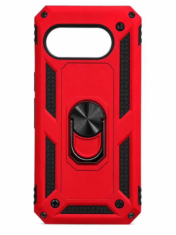 Ring Magnetic Kickstand Hybrid Case for Google Pixel 9A - Red