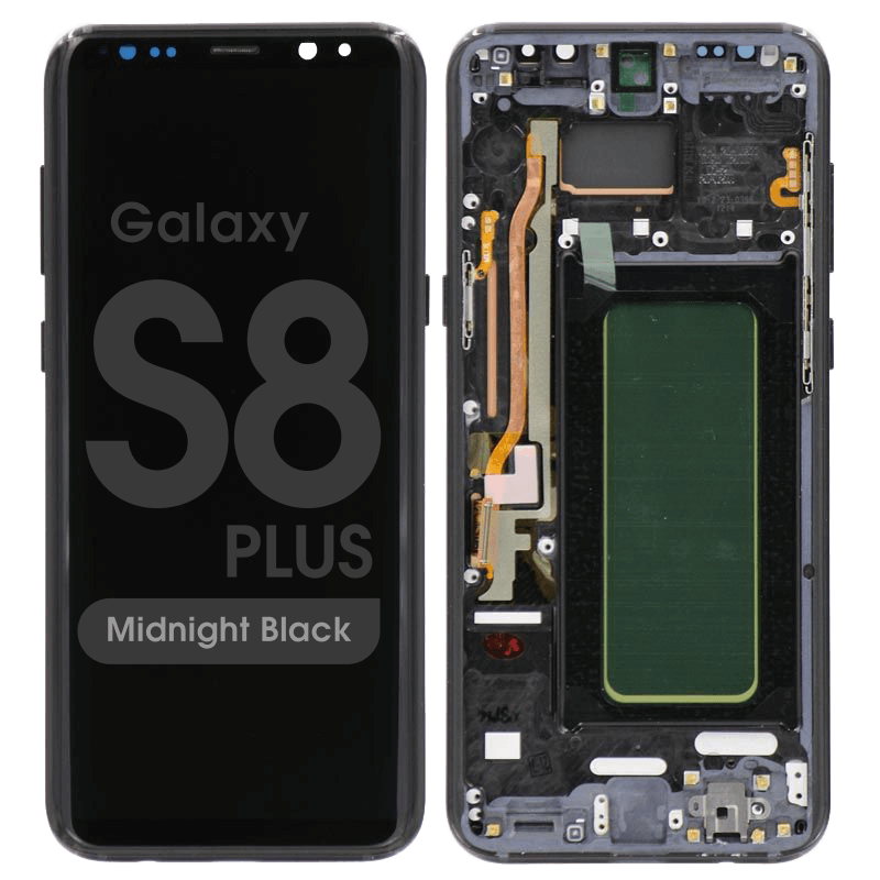 S8 Plus (G955) (Black) W/ Frame, INCELL
