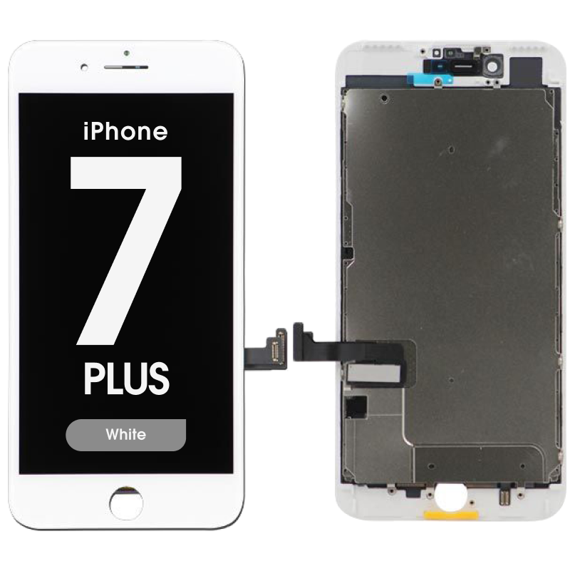 iPhone 7 Plus LCD Digitizer Assembly AMP QUALITY LCD (White)