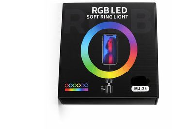 TRIPOD RING LED RGB SELFIE 2P 1.7M AS PICTURE 26CM
