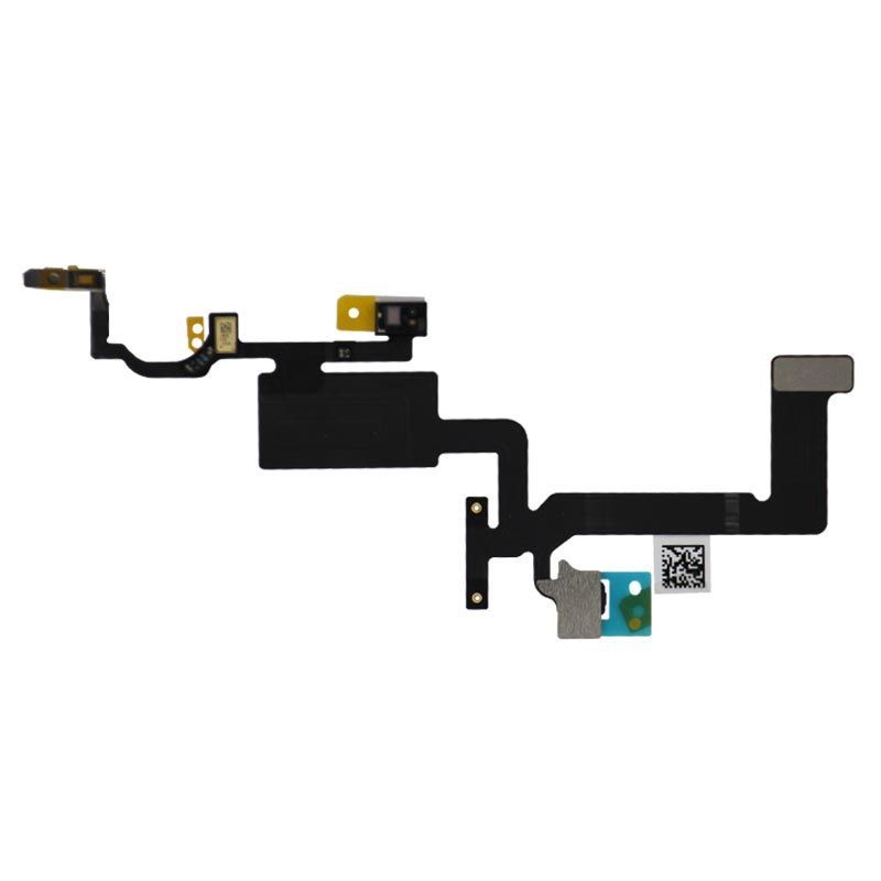 Earpiece Speaker With Proximity Sensor Cable Compatible For iPhone 12 / 12 Pro (Warning: Soldering Required For Face ID Functionality) (Premium)