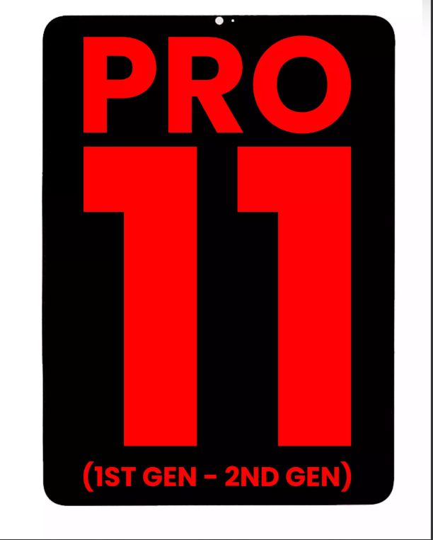 Aftermarket - Glass and Digitizer Complete LCD Assembly for iPad Pro 11 1st Gen / 2nd Gen (Black)