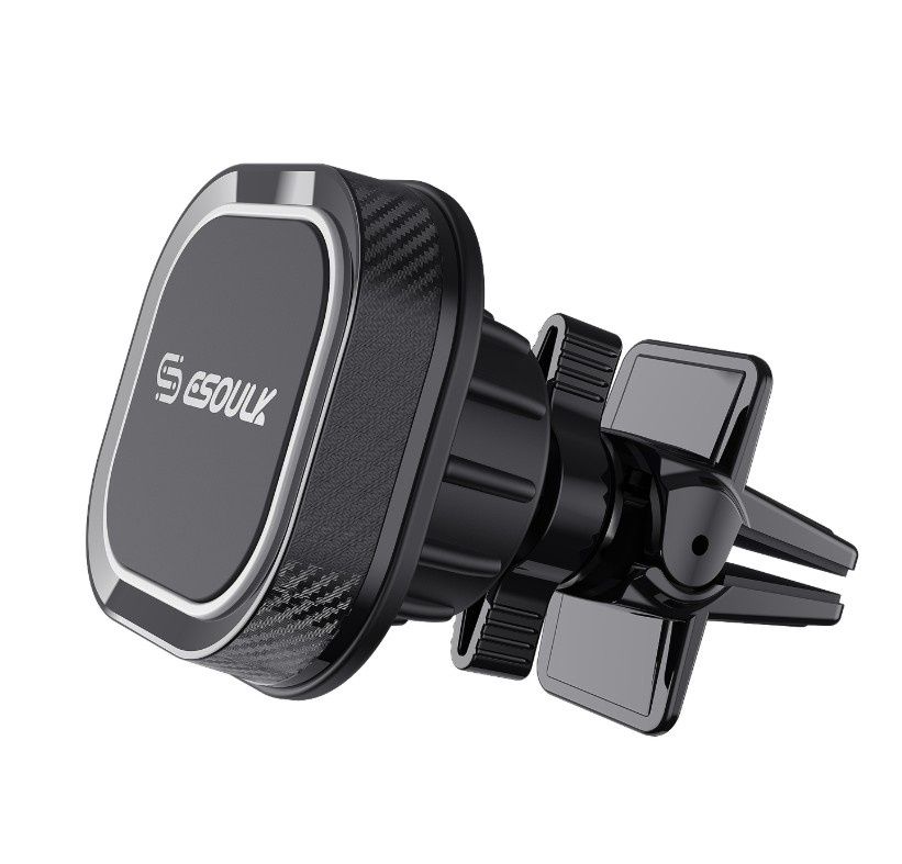 EH08PBK:Esoulk Magnet Air Vent Holder Black