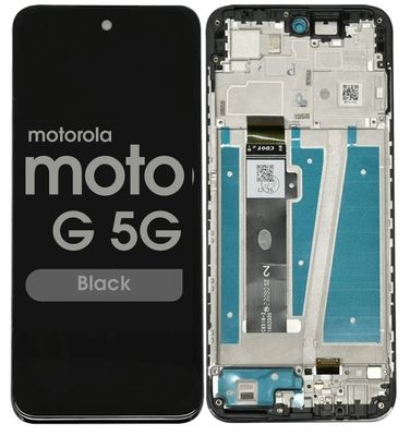 MOTO G 5G (XT2313) LCD ASSEMBLY WITH FRAME (REFURBISHED)