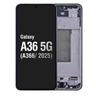 A36 5G (A366/2025) With Frame, Black, Incell