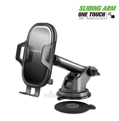 EH35BK:Dashboard Car Mount With 3M Adhesive Pad