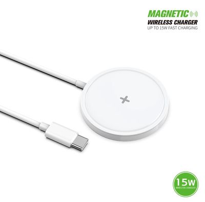 EW07WH: 15W MAGNETIC WIRELESS CHARGER