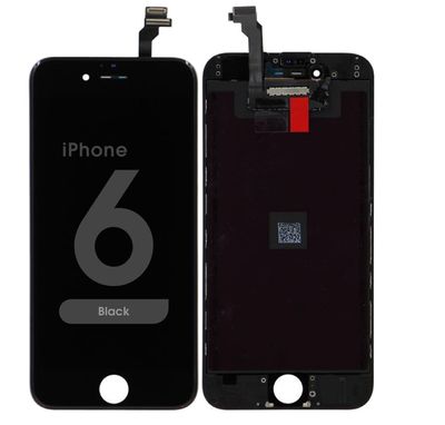 iPhone 6G LCD Digitizer Assembly AMP QUALITY LCD (Black)
