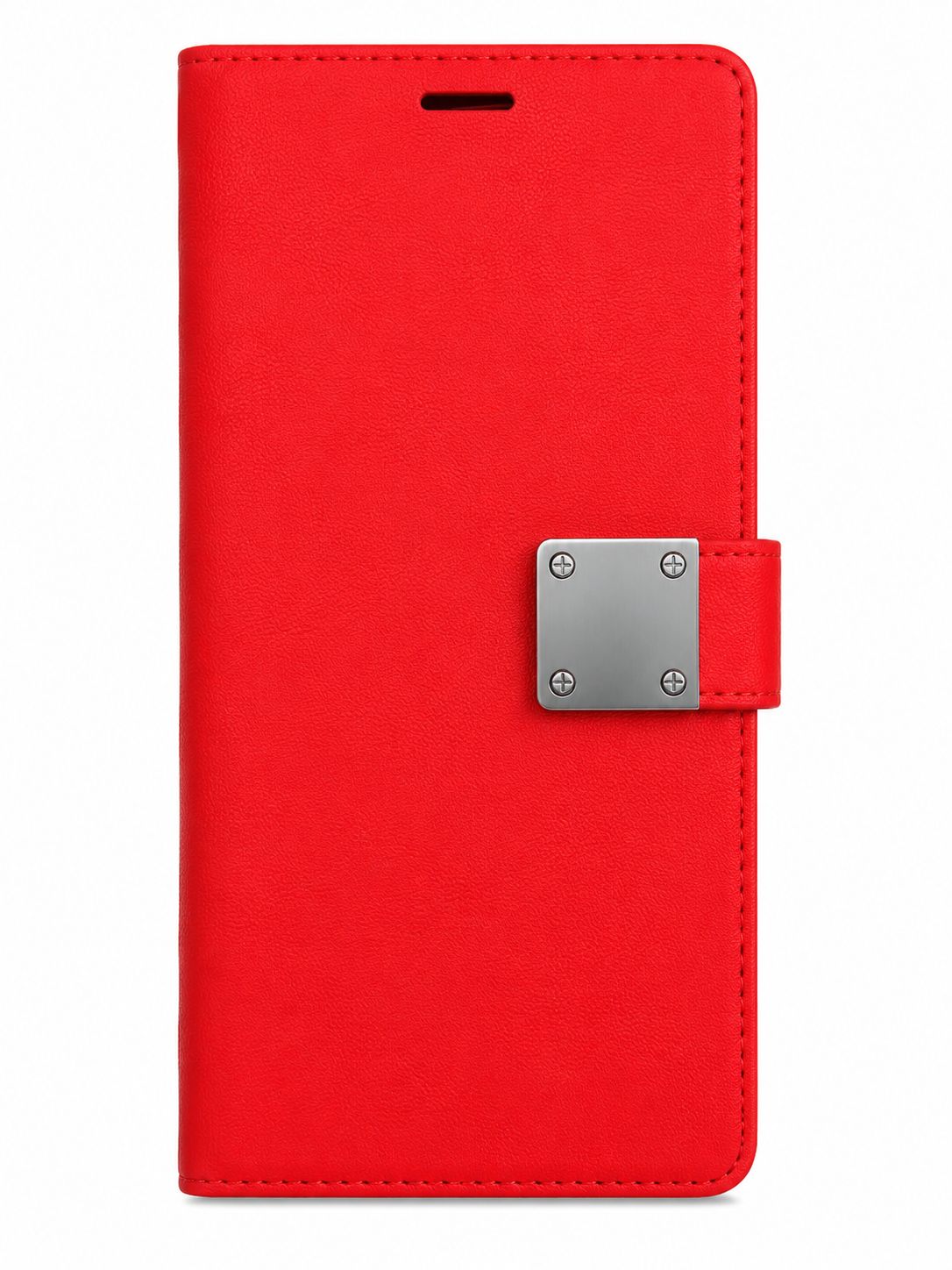 Wallet ID Card Holder Case Cover for Moto G Stylus 5G 2025  - Red