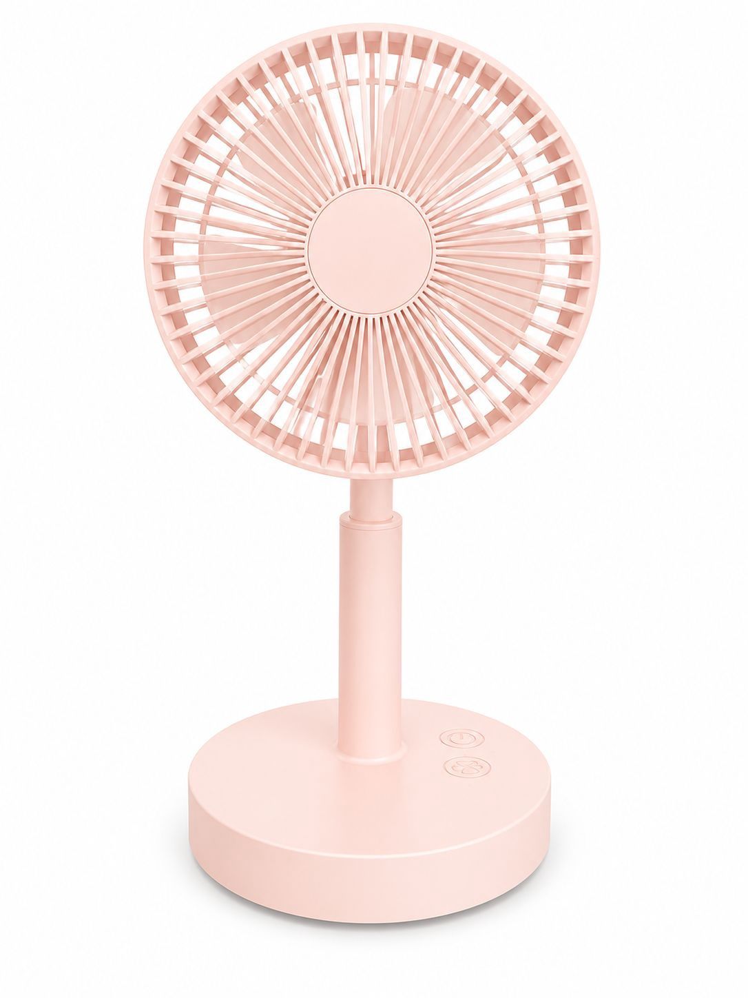 AY02 desktop oscillating brushless lifting rechargeable fan (Pink)