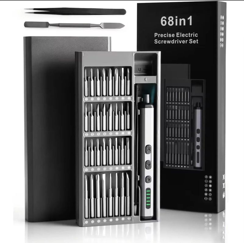 Electric 66 in 1 Screwdriver box packaging