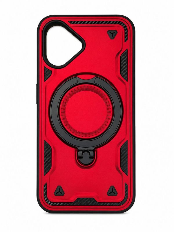 iPhone 16 Sky 360 Magnetic Kickstand Case - Red