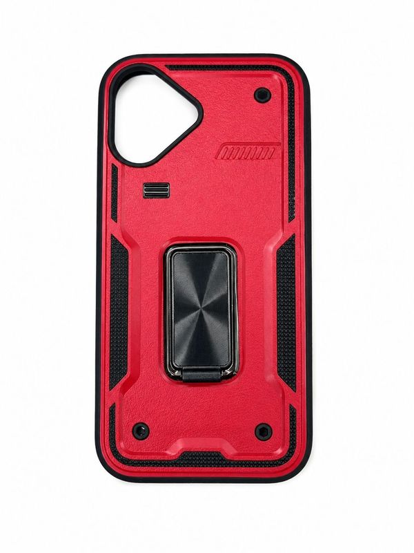 FZ Kickstand Case for Iphone 16- Red
