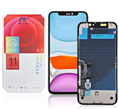 iPhone 11  LCD JK INCELL  Screen and Digitizer Assembly, W/ BACKPLATE Black
