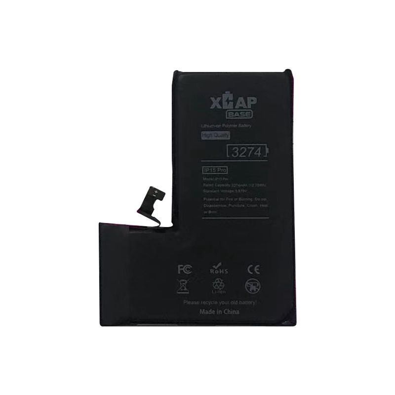 XCAP BASE - Standard Capacity Battery for iPhone 15 Pro (3274 mAh)