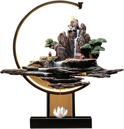 Chinese mountain stream backflow aromatherapy