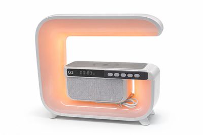 HM-G3 Wireless Charging Clock Alarm Clock Light and Sound