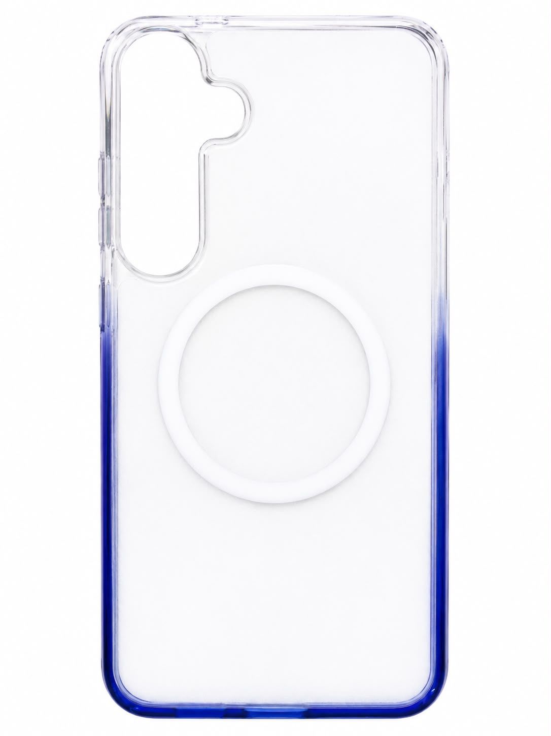 [PolyBag] For Samsung s25 Plus/s24 Plus Magnetic Space Gradiant Case - Two Tone Blue