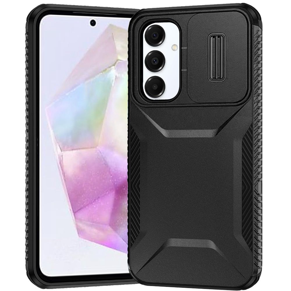 Ultimate U Design Hybrid with Camera Window Covering A36 5G - Black