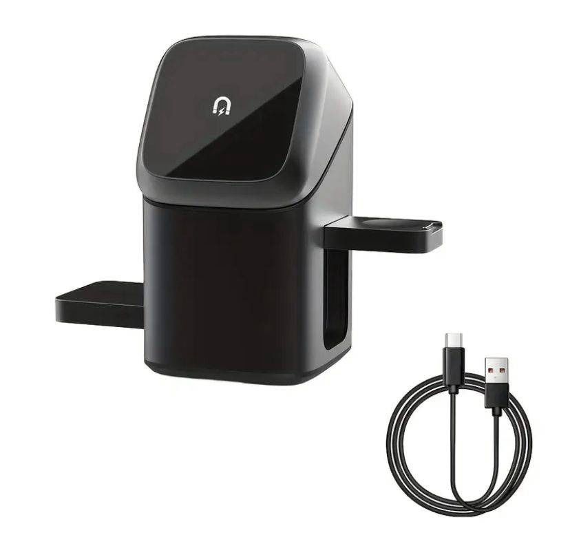 QI2 3-in-1 Auto Rotatable  Wireless Charger