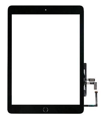 DIGITIZER FOR IPAD 5 (2017) (HOME BUTTON PRE-INSTALLED COMPATIBLE FOR IPAD AIR 1)(BLACK)