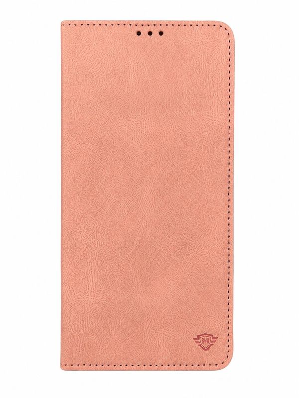 METKASE Wallet PU Vegan Leather ID Card Money Holder with Magnetic Closure in Slide-Out Package A35 5G - Rose Gold