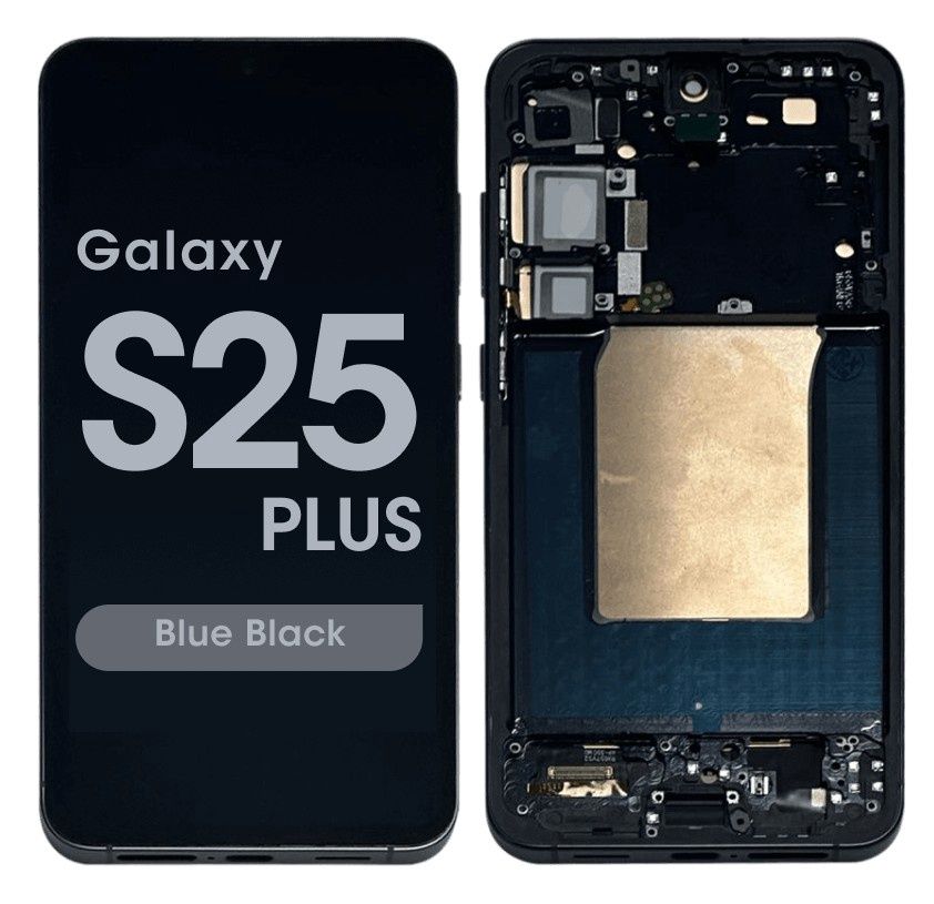 S25 Plus (S936) Black, With Frame US Version, Soft