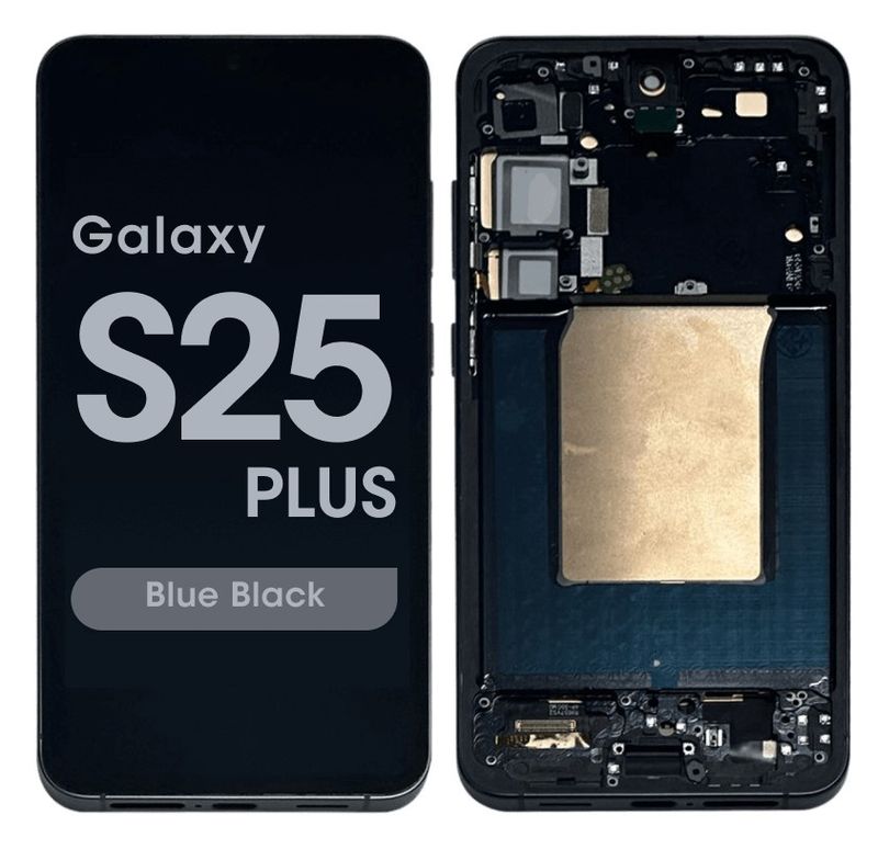 S25 Plus (S936) Black, With Frame US Version, Soft