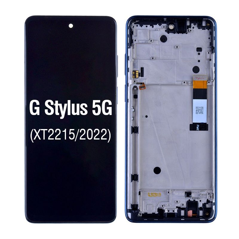 MOTO G STYLUS 5G 2022(XT2215-4) LCD ASSEMBLY WITH FRAME (REFURBISHED)