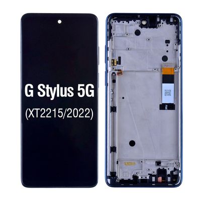 MOTO G STYLUS 5G 2022(XT2215-4) LCD ASSEMBLY WITH FRAME (REFURBISHED)