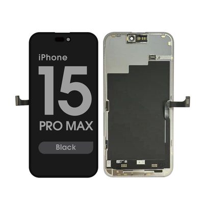 FX5 Incell 120Hz - Aftermarket LCD Screen and Digitizer Assembly for iPhone 15 Pro Max (IC Swappable) (Black)