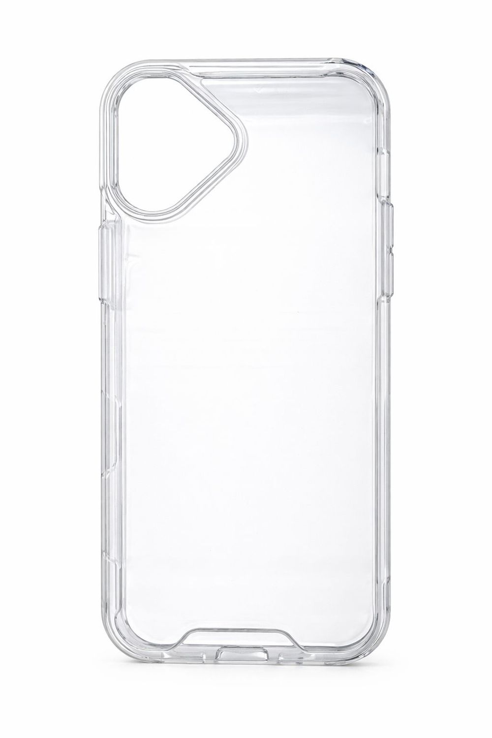 Clear  Shockproof Transparent Hard  Protective  Phone Case for Iphone 17- Clear