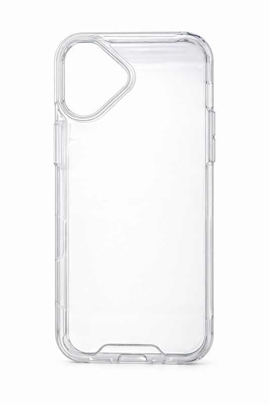 Clear  Shockproof Transparent Hard  Protective  Phone Case for Iphone 17- Clear