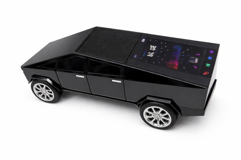 WS-580 CYBER TRUCK Car model Bluetooth speaker BLACK