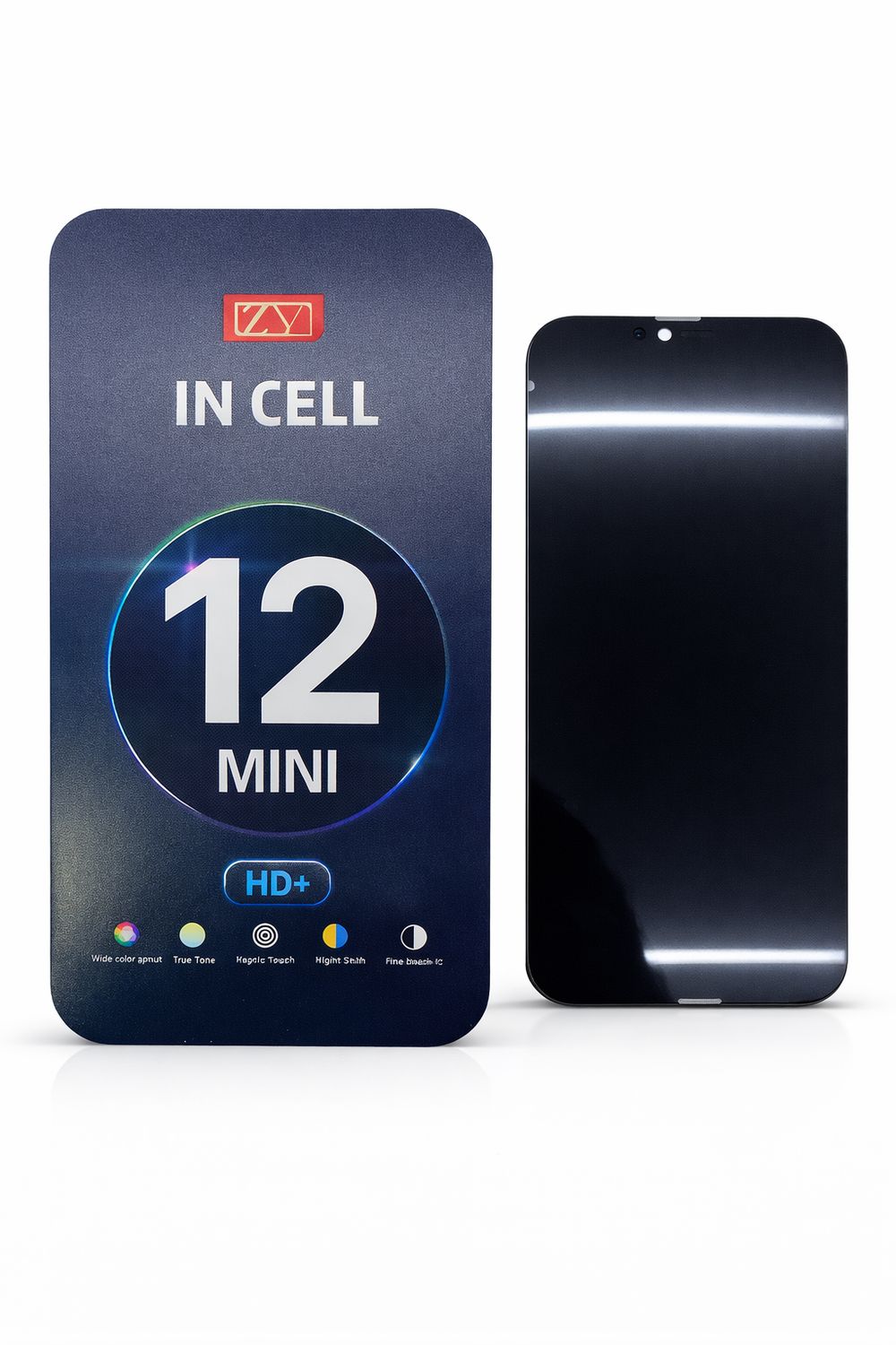 12 MINI ZY LCD Incell hd Screen and Digitizer Assembly